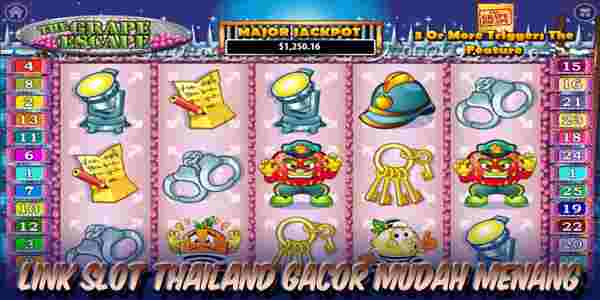 Link Judi Slot Thailand Gacor Resmi Terpercaya Mudah Menang Grape Escape